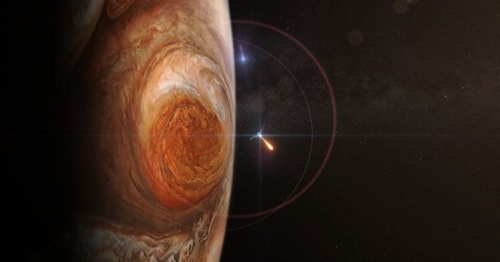 美国“朱诺”号探测器成功进入环绕木星轨道