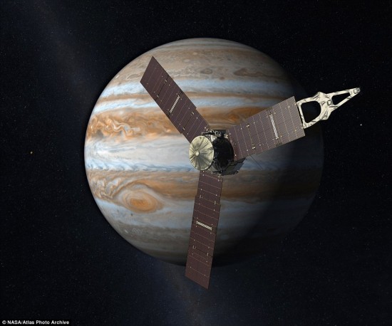 美国“朱诺”号探测器成功进入环绕木星轨道【2】