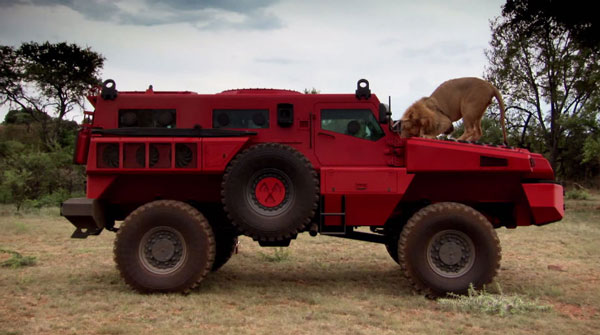 资料图：南非“掠夺者”越野车，哈萨克斯坦的“阿兰”装甲车原型。