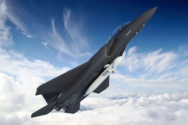 资料图：2011年，美国国防研究发展局提出的ALASA计划，计划用F-15战斗机发射卫星。