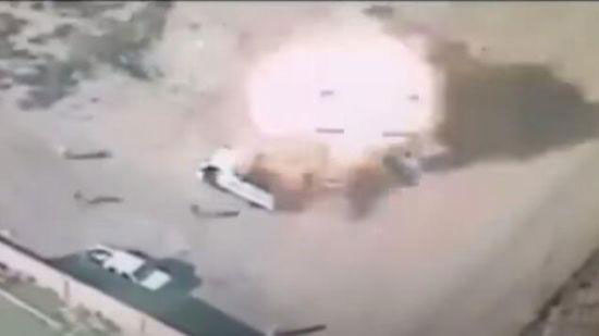 伊拉克政府军使用中国造无人机摧毁“伊斯兰国”目标。
