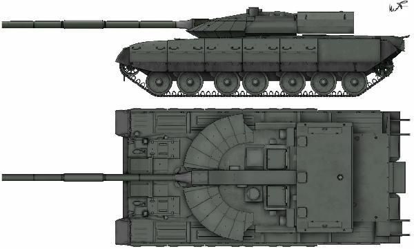 资料图：T-92“黑鹰”坦克曾经是很多军迷的记忆。