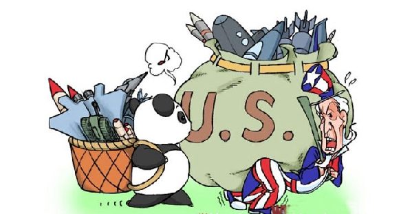美军售虽领先，仍视中国为对手。